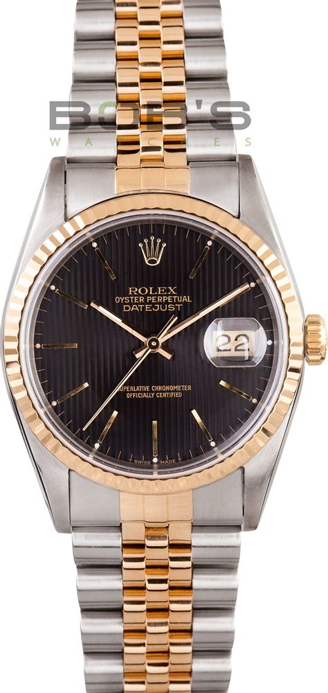 rolex datejust 16233 year|rolex submariner 16233 price.